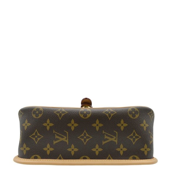 LOUIS VUITTON  Diane Monogram Canvas Crossbody Bag Brown - Picture 9 of 11